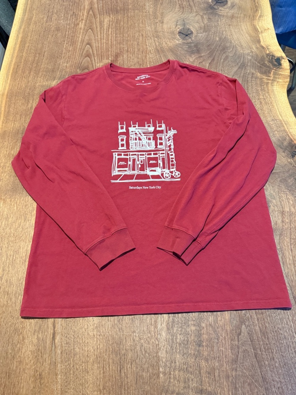 SATURDAYS NYC LS Tee - XL